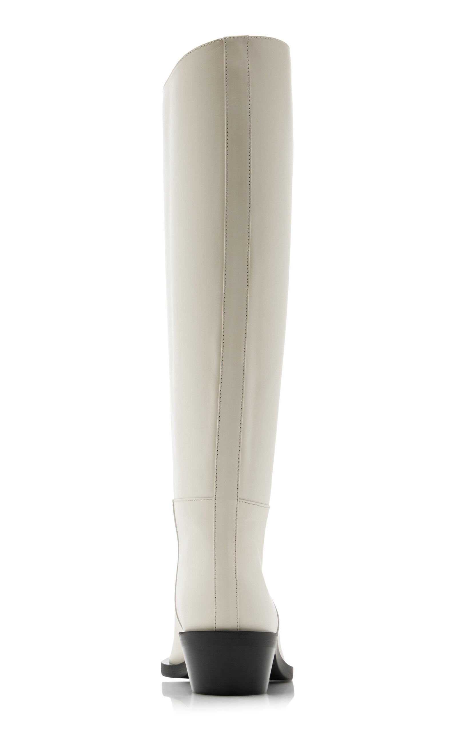 Bronco Leather Knee Boots black - 5