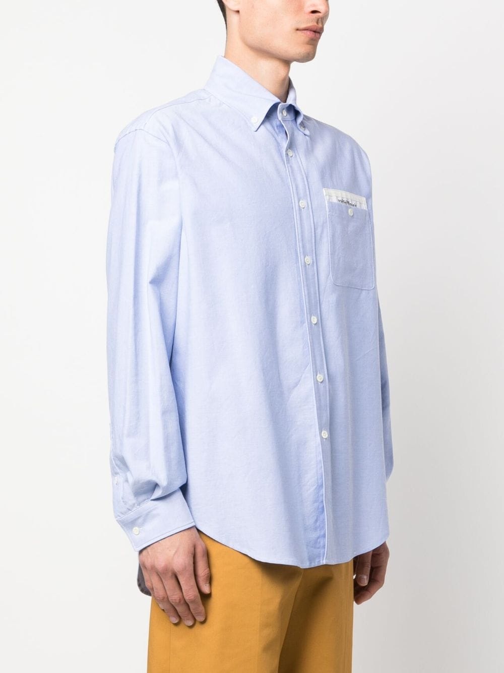 Sartorial-tape cotton shirt - 3