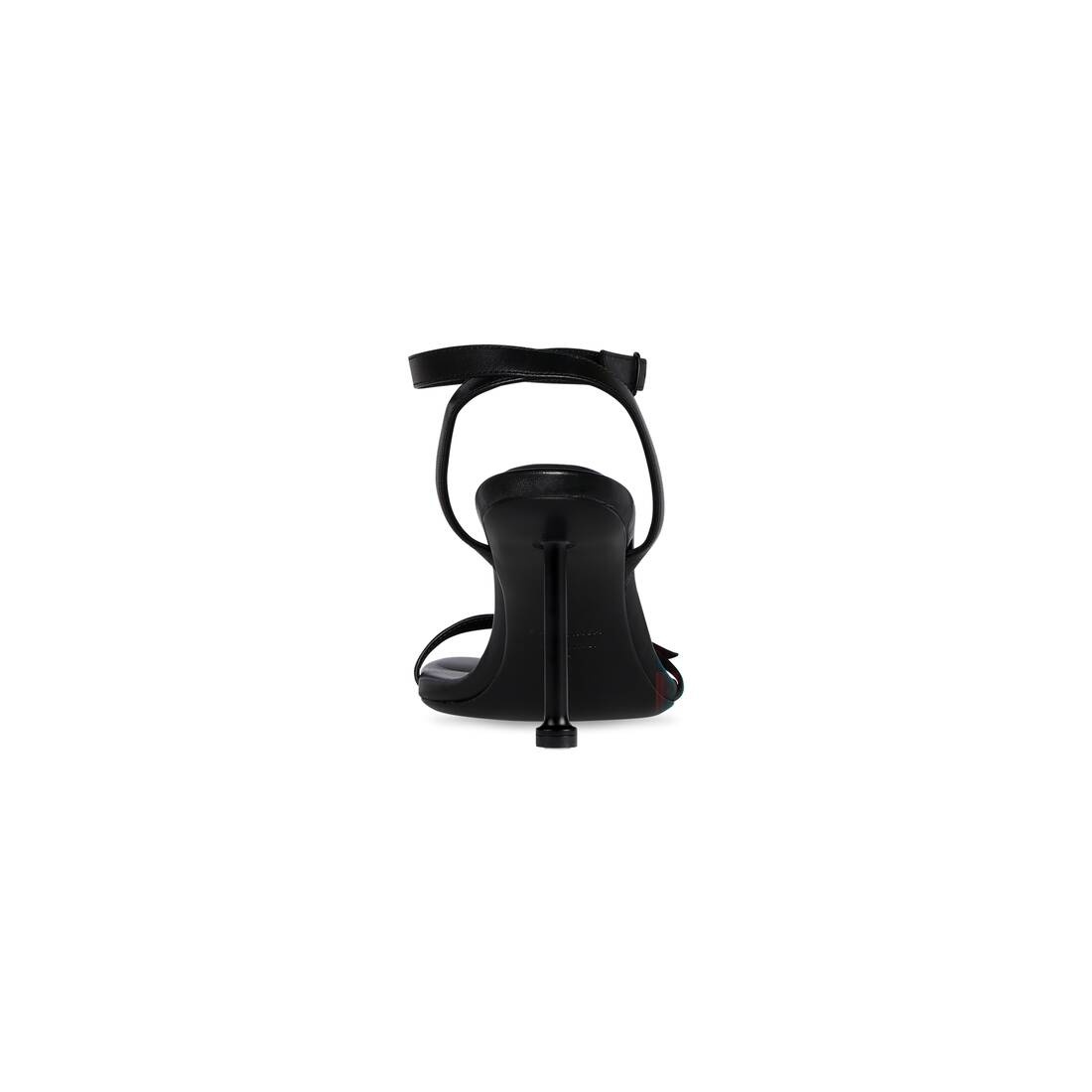 Women's Fetish 80mm Sandal in Black - 5