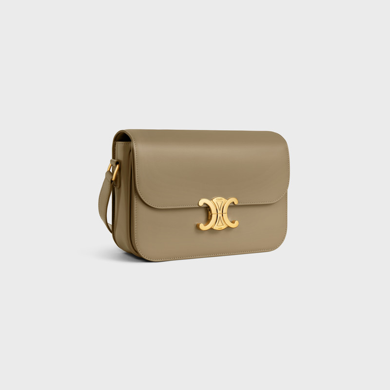 CELINE Classique Triomphe Bag in shiny calfskin outlook