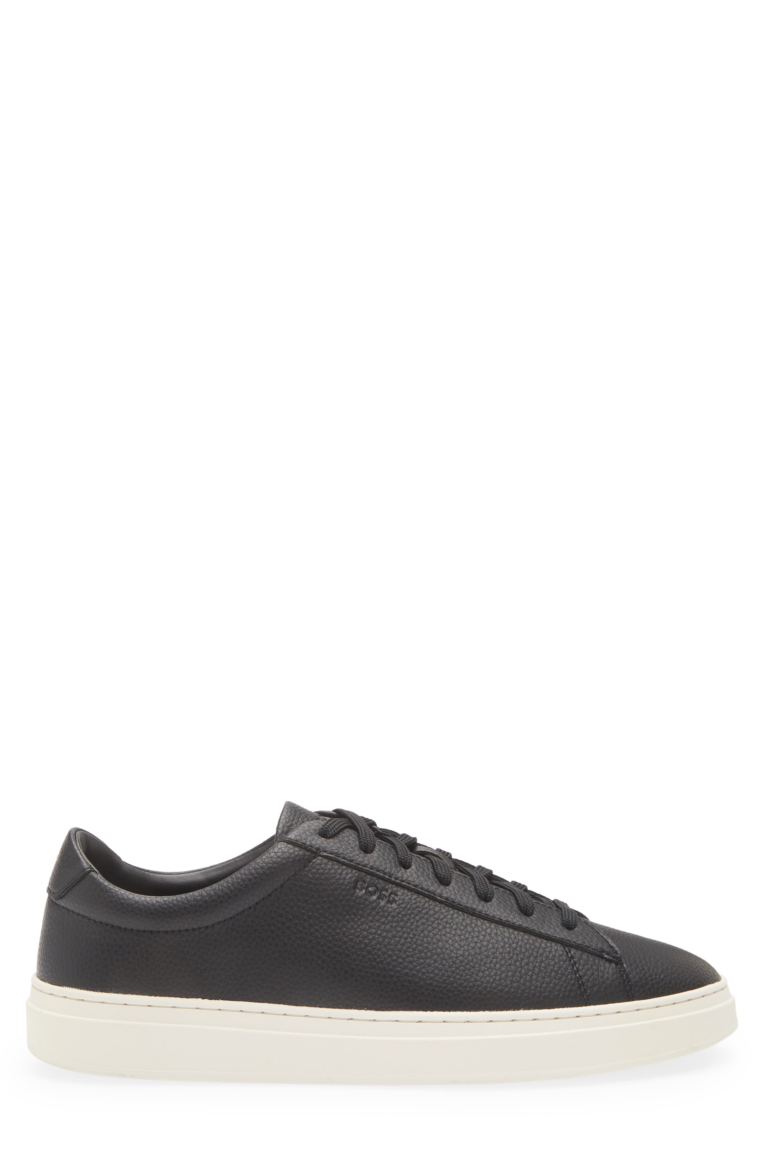 BOSS Kieran Low Top Sneaker in Black at Nordstrom - 3