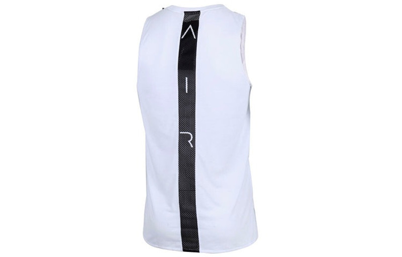 Jordan Air Jordan Air Logo Printing Breathable Basketball Vest White CZ7851-100 outlook