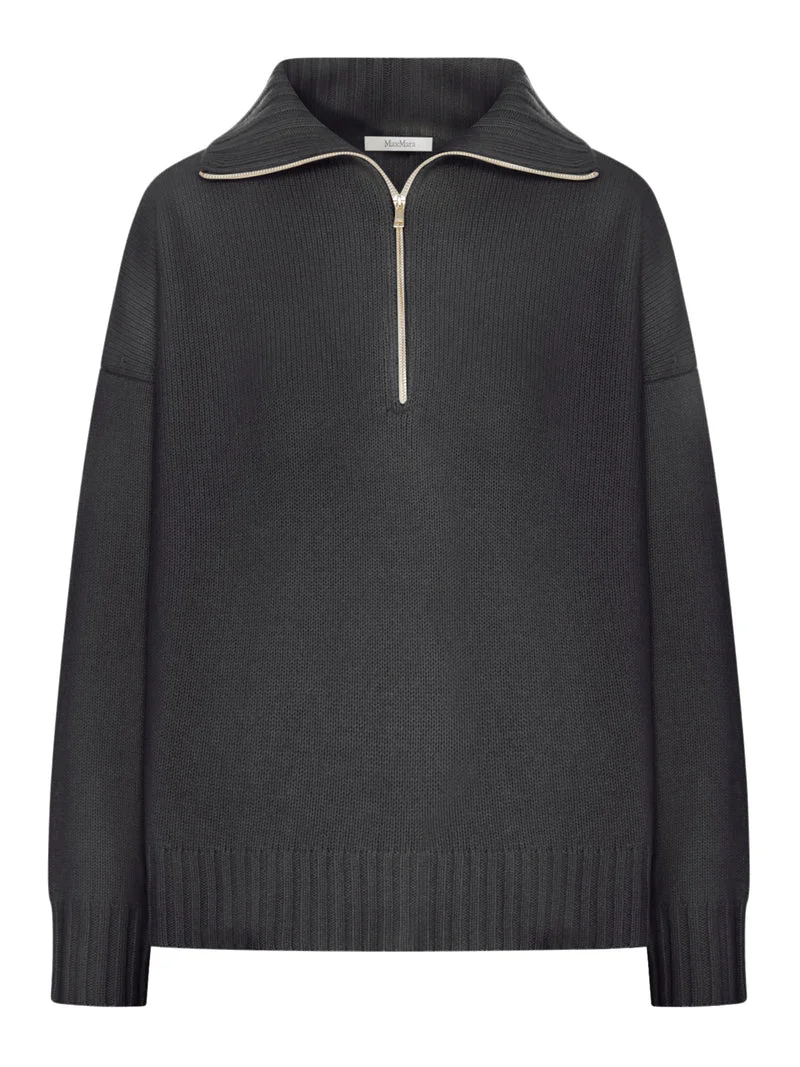 Max Mara Women High Neck Sweater In Cashmere Yarn - 1