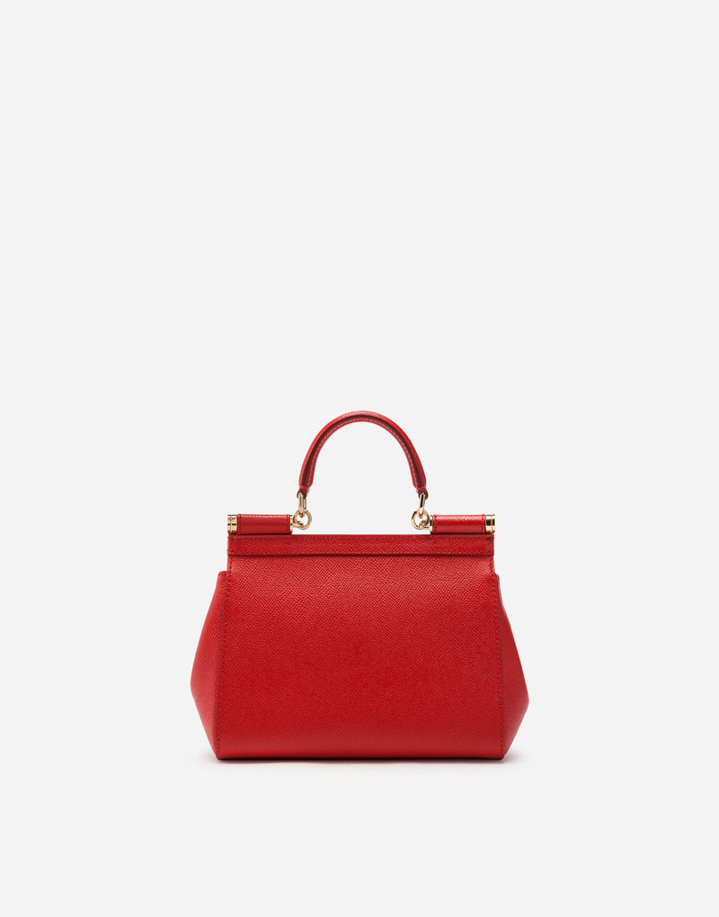Small dauphine leather Sicily bag 3
