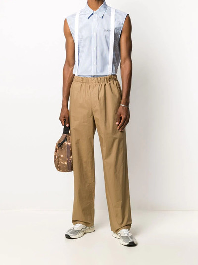 Helmut Lang straight leg trousers outlook