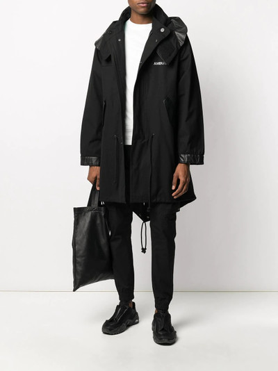 Ambush oversized hooded coat outlook