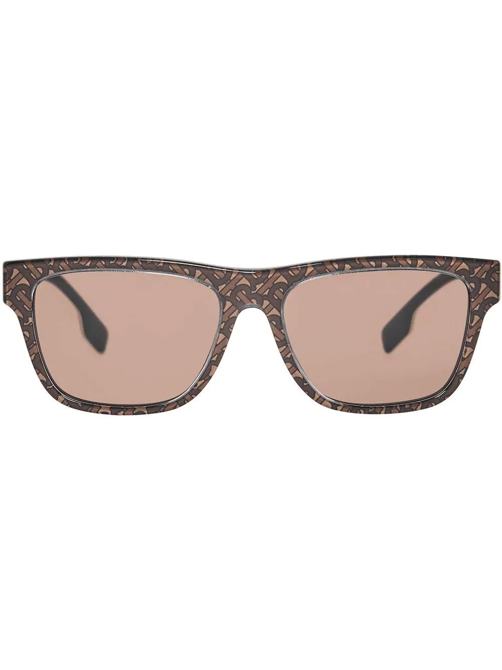 Monogram Stripe Square Frame Sunglasses - 1