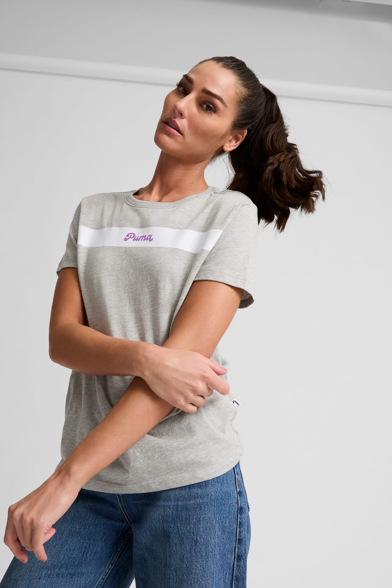 PUMA Upfront Line Logo Women's Tee - 3