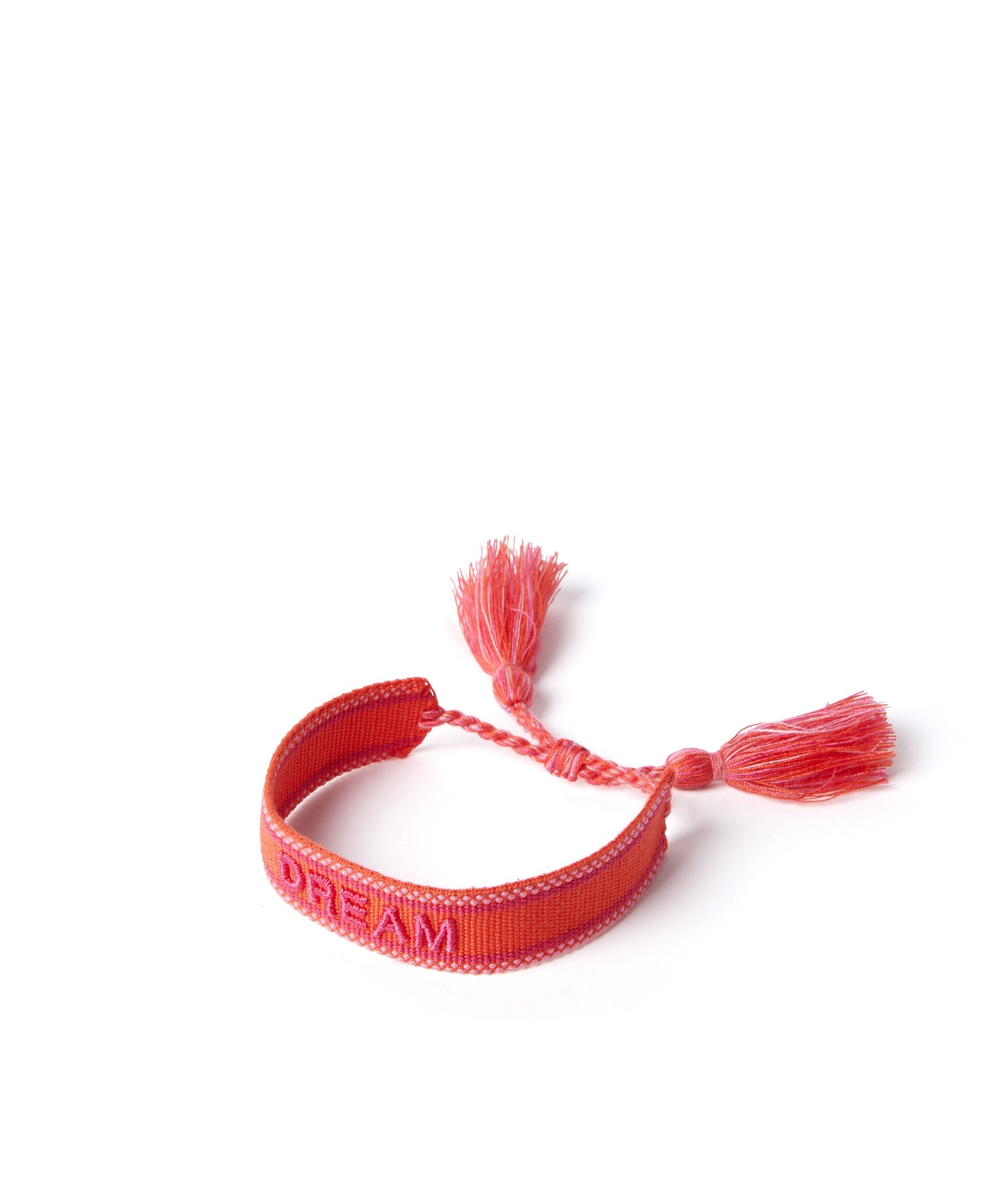 Embroidered cotton MSGM bracelets - 3