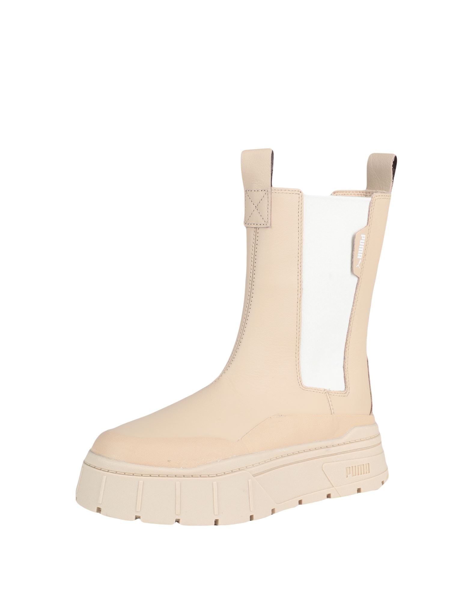 Beige Women's Ankle Boot - 2