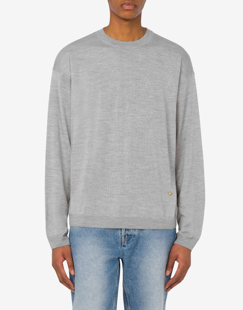 WOOL AND SILK PULLOVER GOLDEN M 1