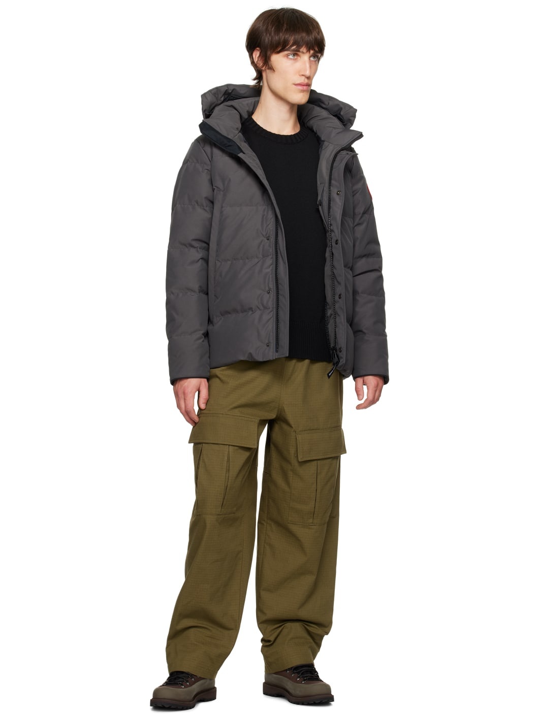 Gray Wyndham Down Jacket - 6