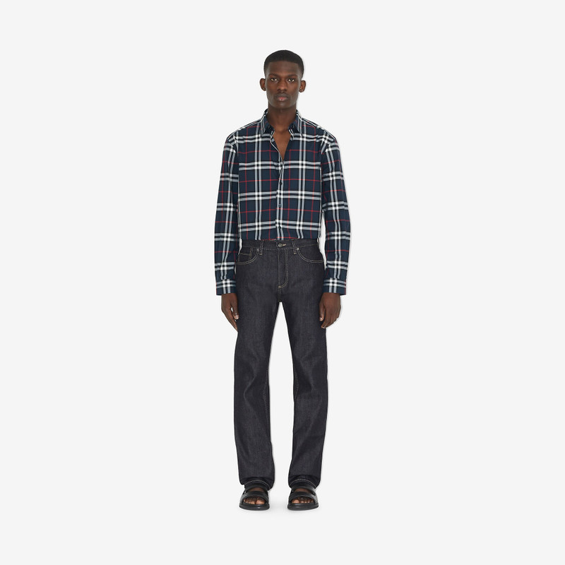 Burberry Check Cotton Poplin Shirt outlook