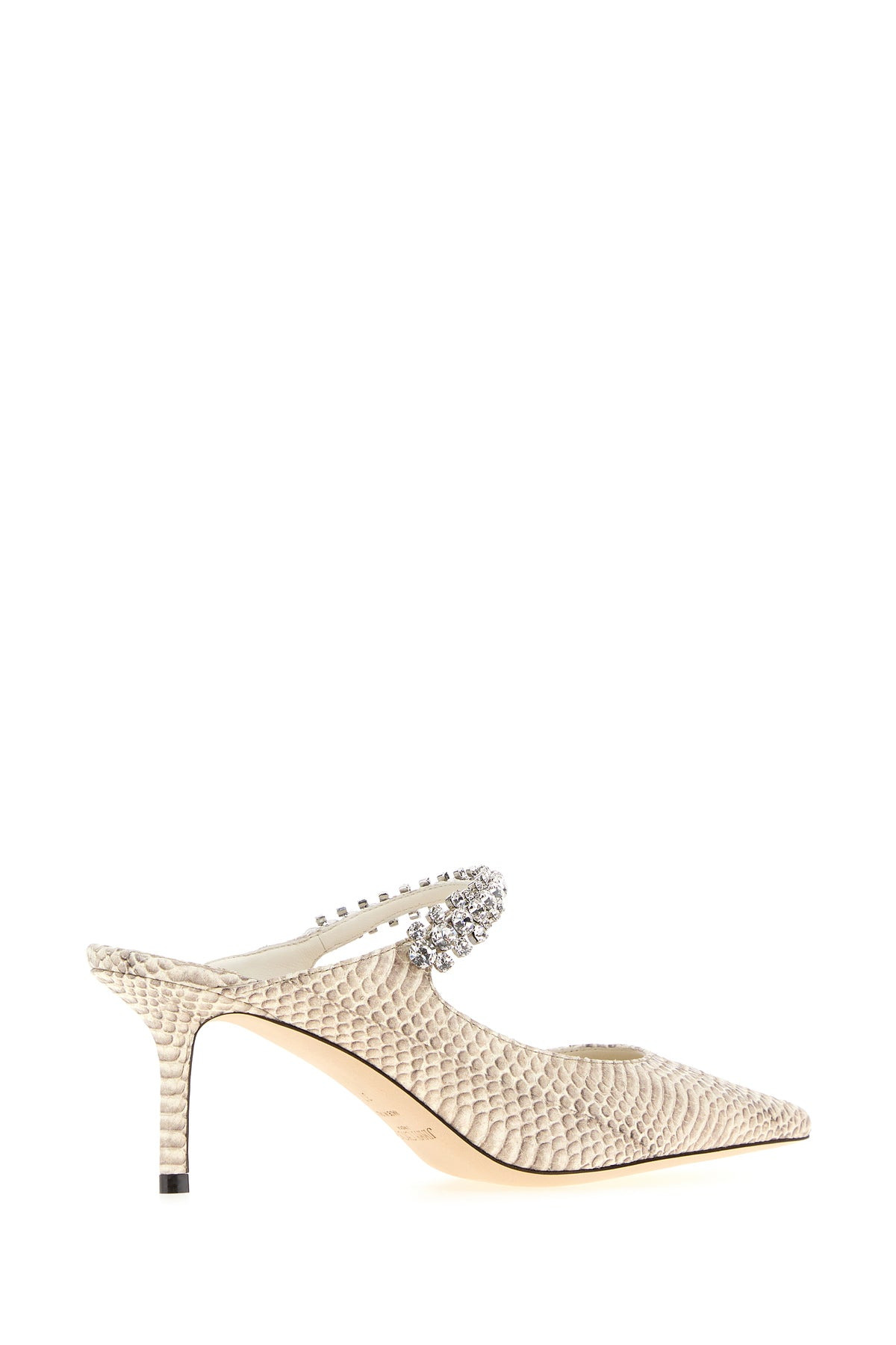 Printed leather Bing 65 mules - 3