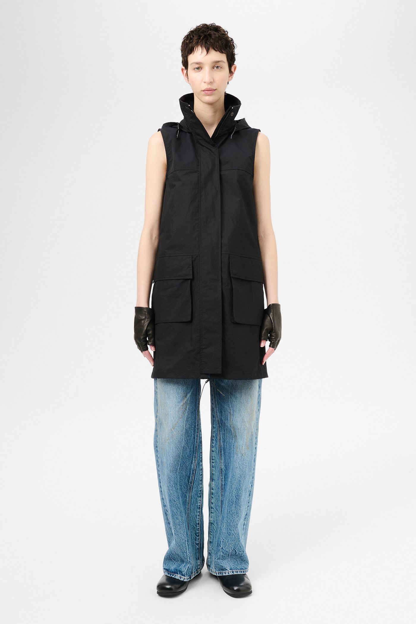 Deck Dress Black Yachting Weave - 2
