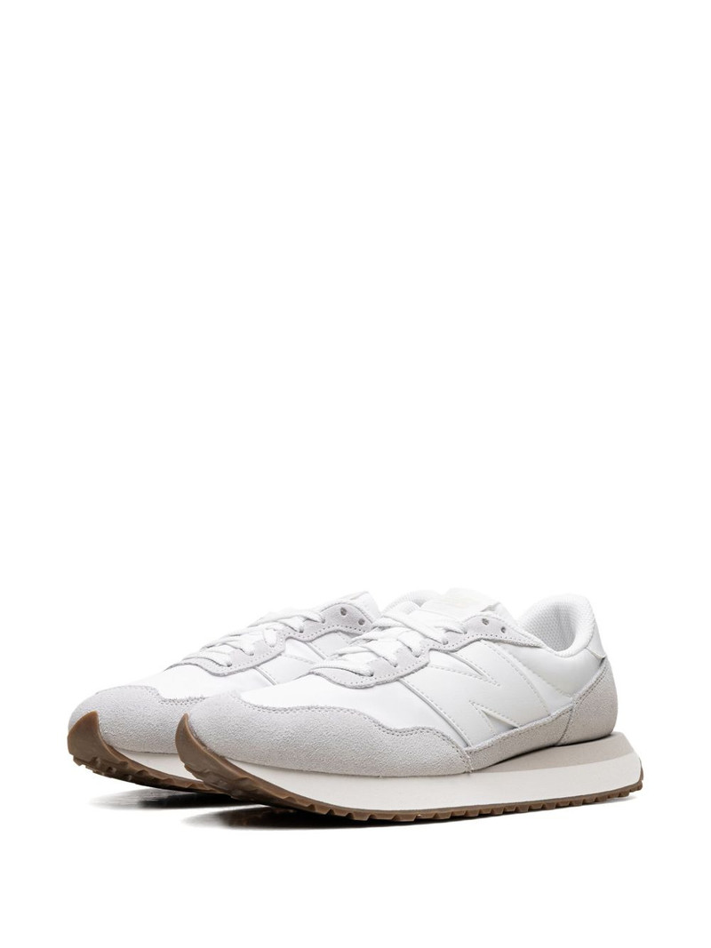 New Balance 237 suede panelled sneakers outlook