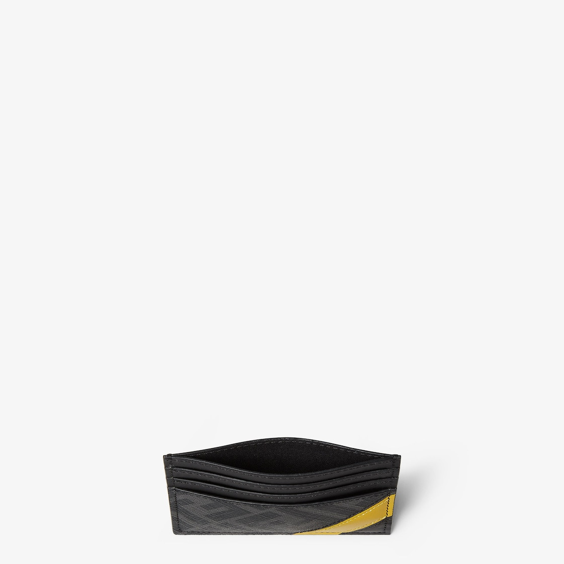 Gray fabric card holder - 3