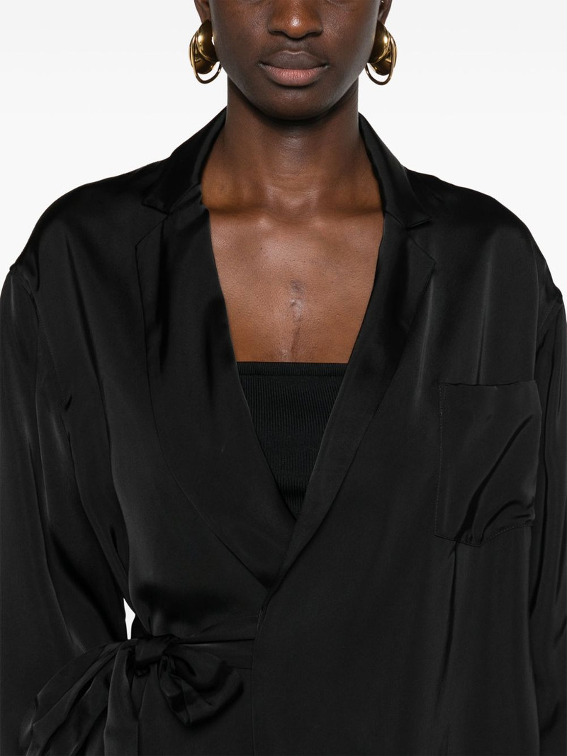open-front satin blazer 5