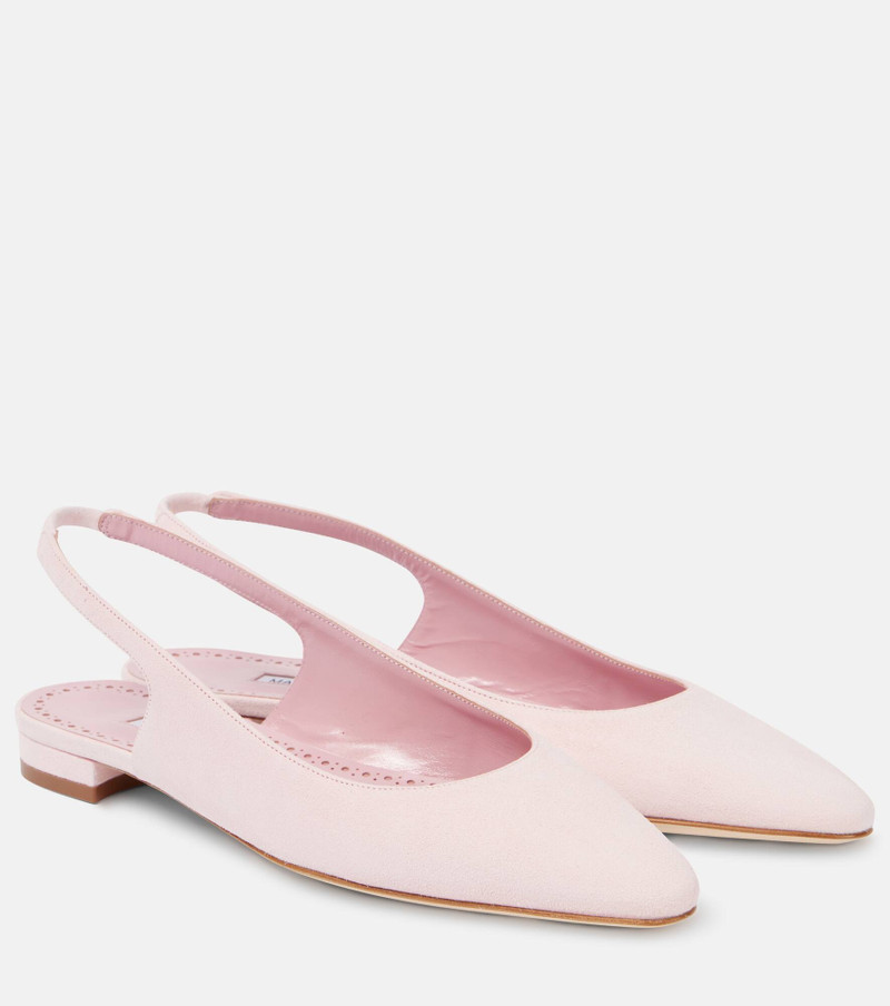 Sawra 10 suede slingback flats 1