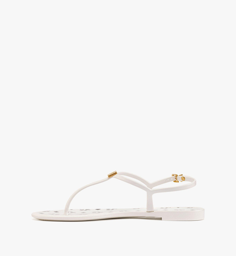MCM Monogram Jelly Sandals outlook