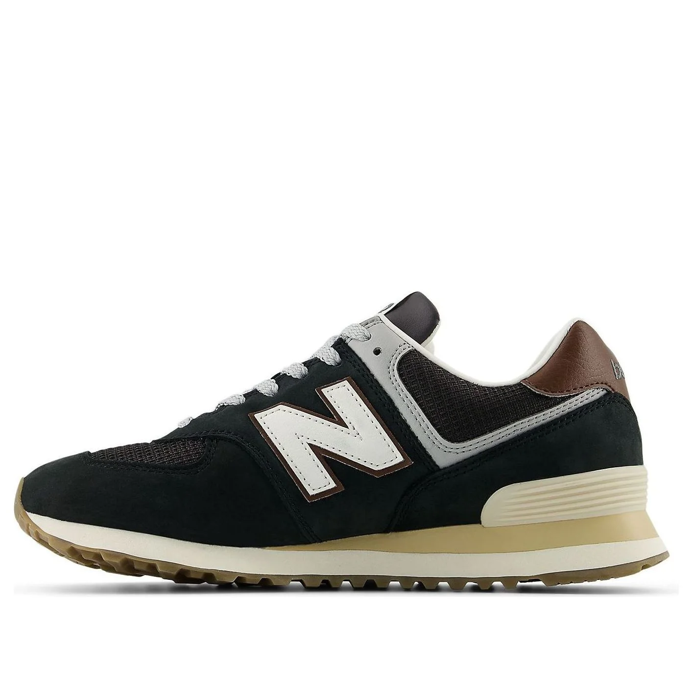 New Balance 574 'Brown Dark Silver Metallic' U5748SB - 1