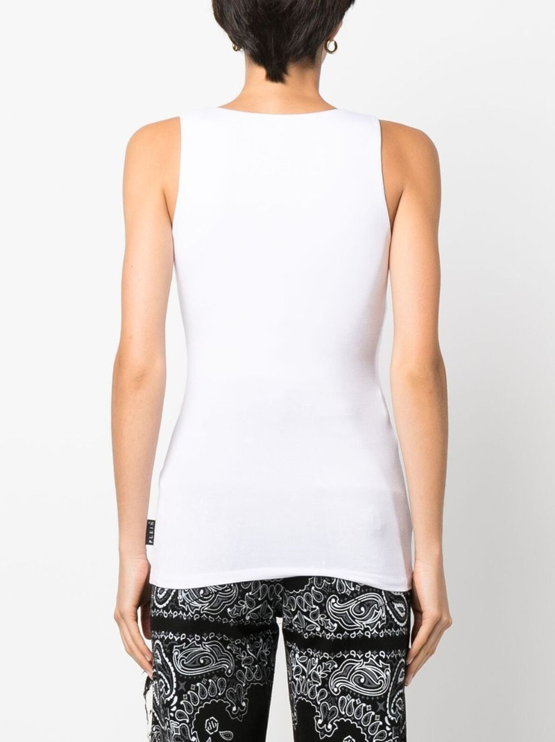 logo-patch tank top 4