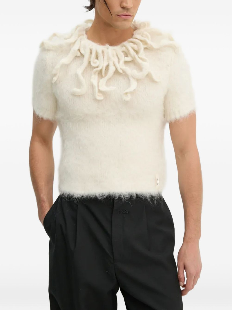 ruffled short-sleeve T-shirt 1