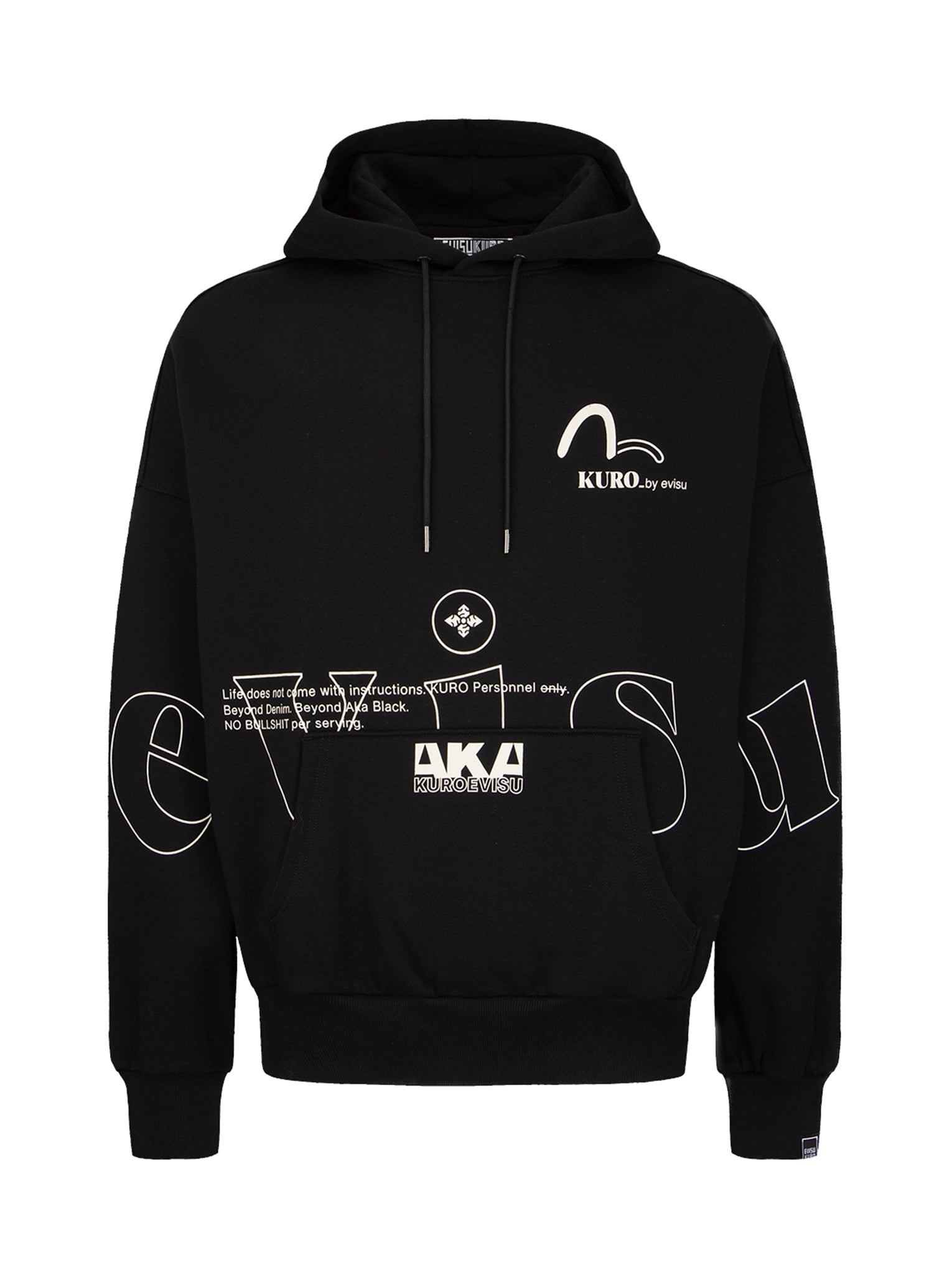 Logo Print Oversized Hoodie - 10