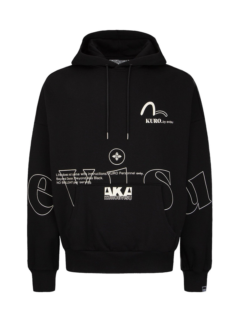 Logo Print Oversized Hoodie 10