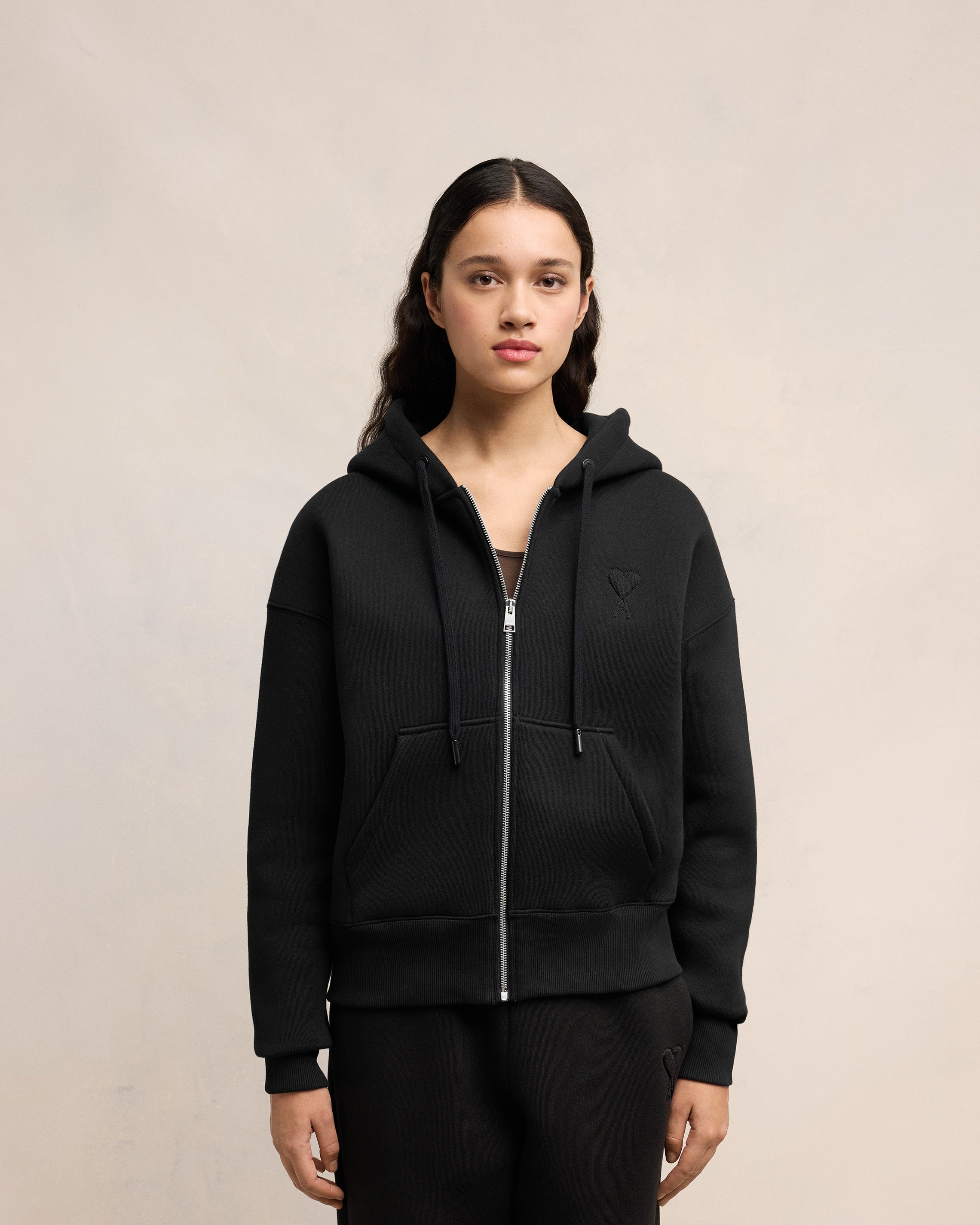 ZIPPED AMI DE COEUR HOODIE - 3