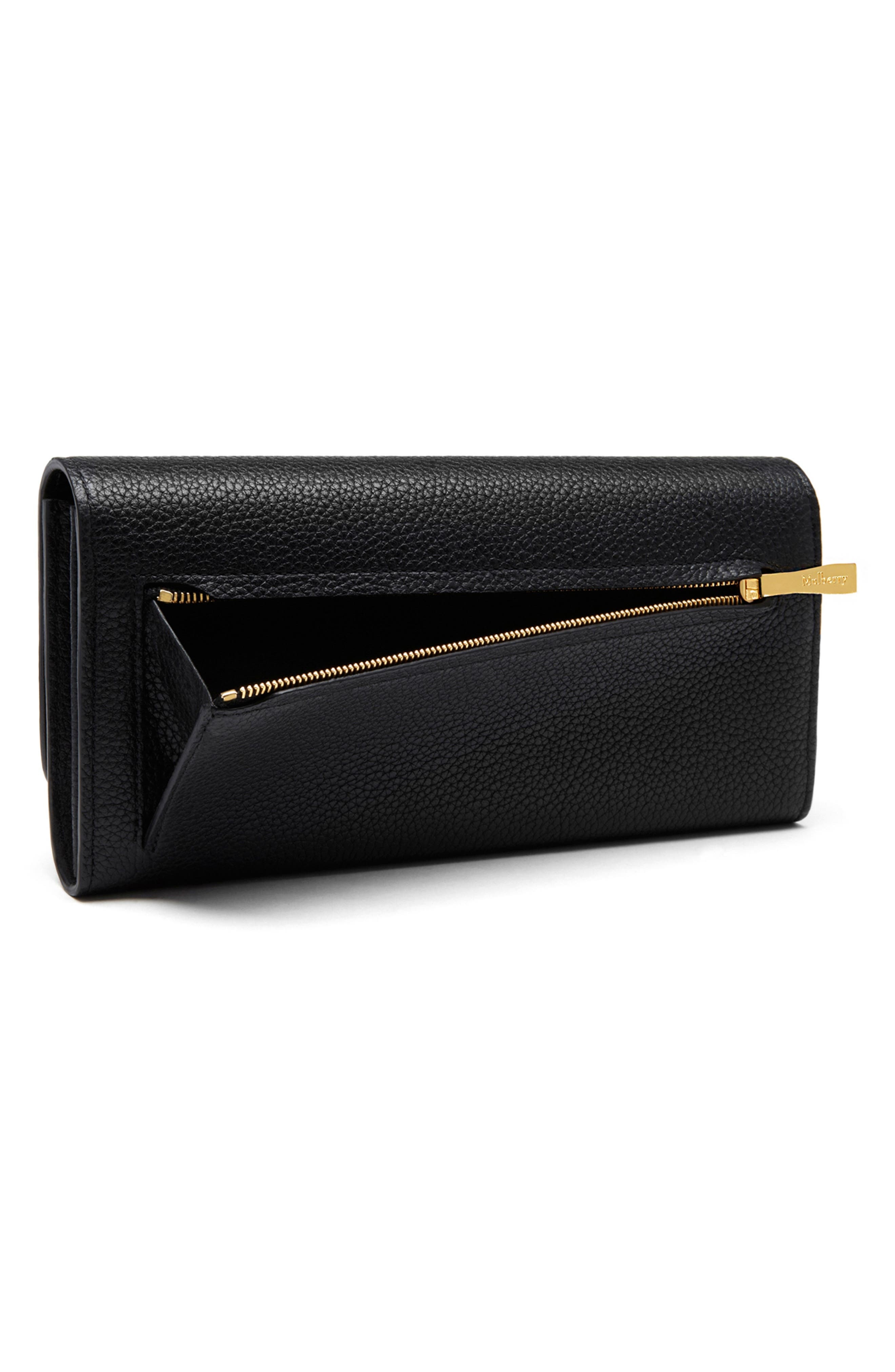 Mulberry Leather Continental Wallet in Black at Nordstrom - 3