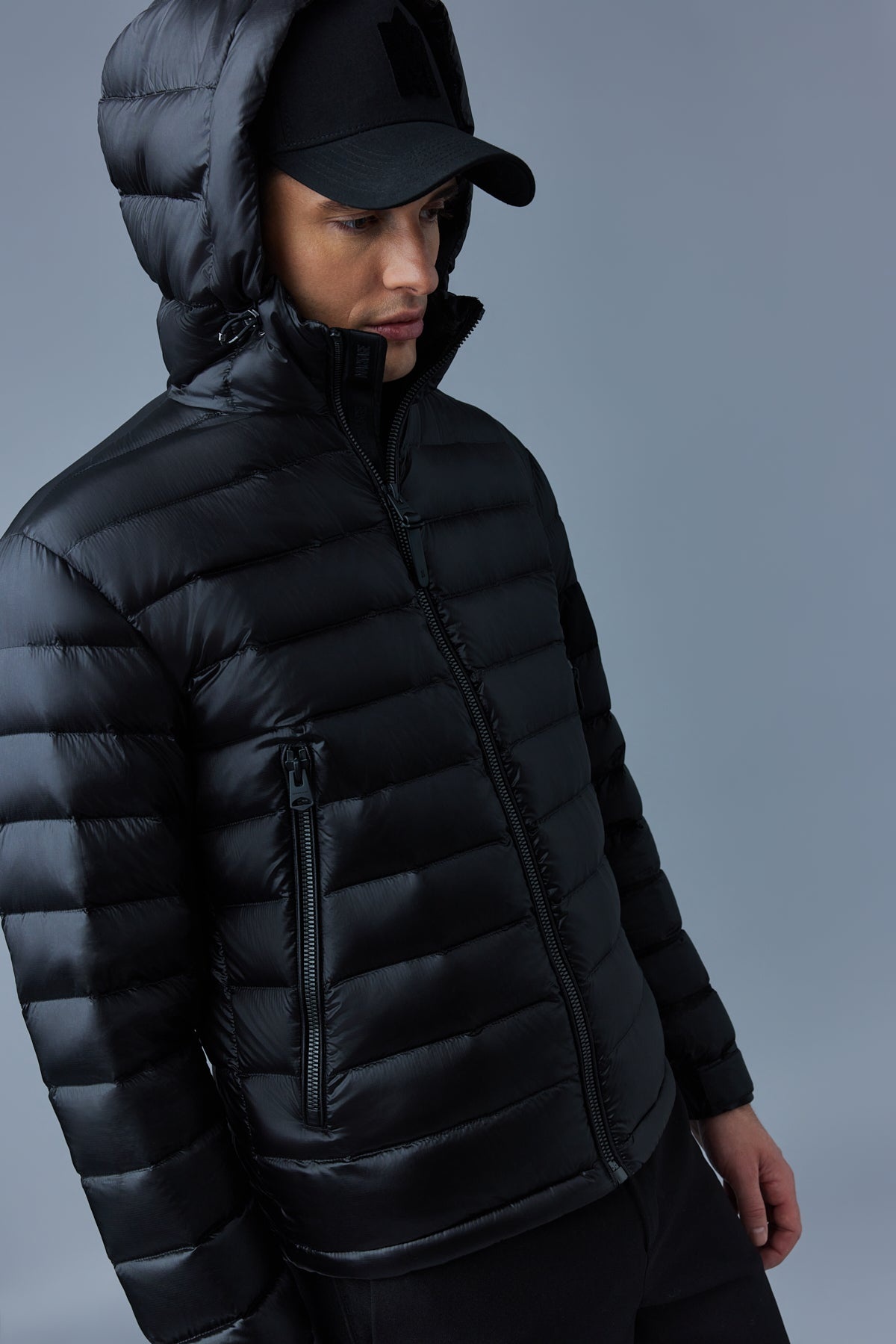 KEAGAN Re-Stop down jacket with hood for men - 4