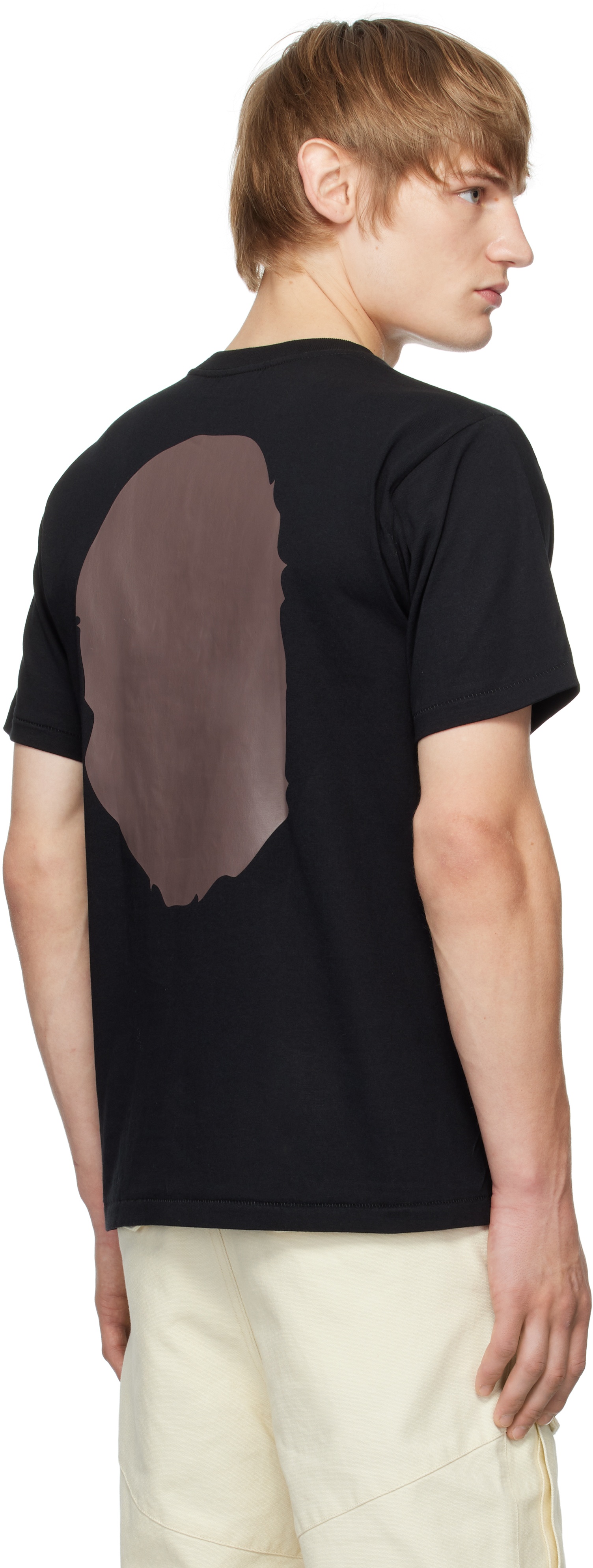 Black Big Ape Head T-shirt - 3