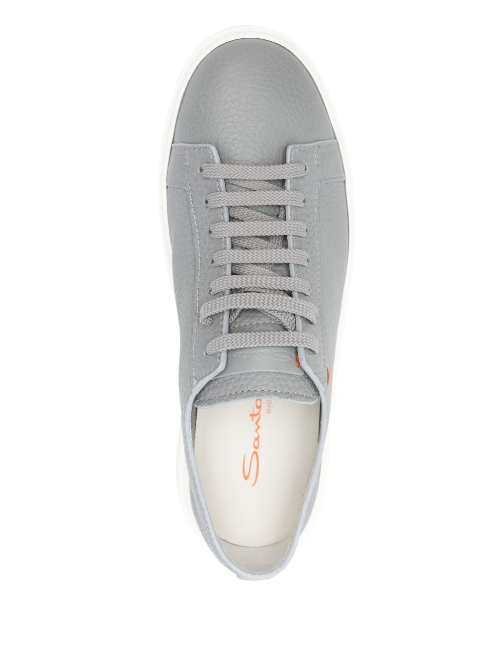 leather sneakers - 4
