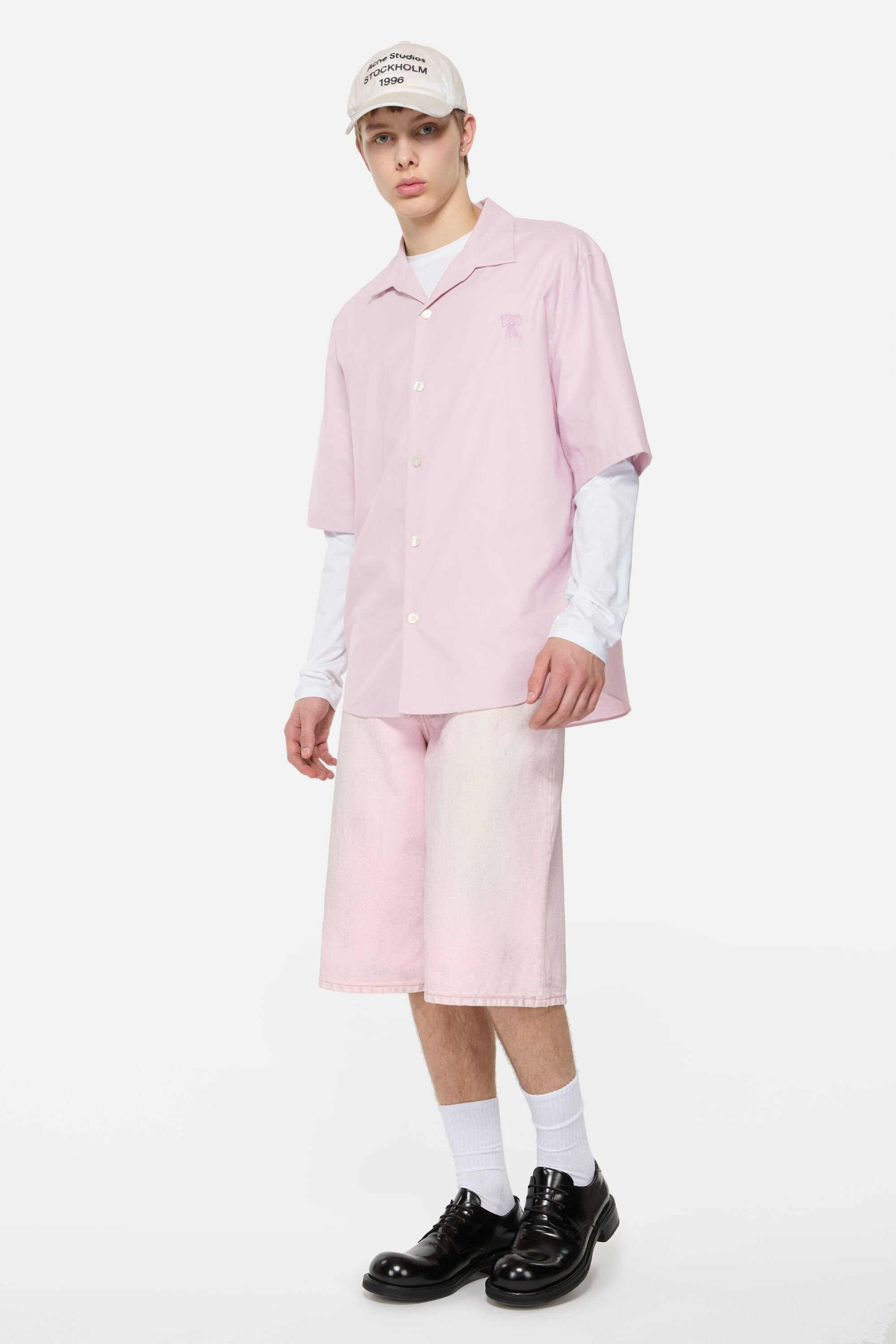 Button-up shirt - Lilac - 2