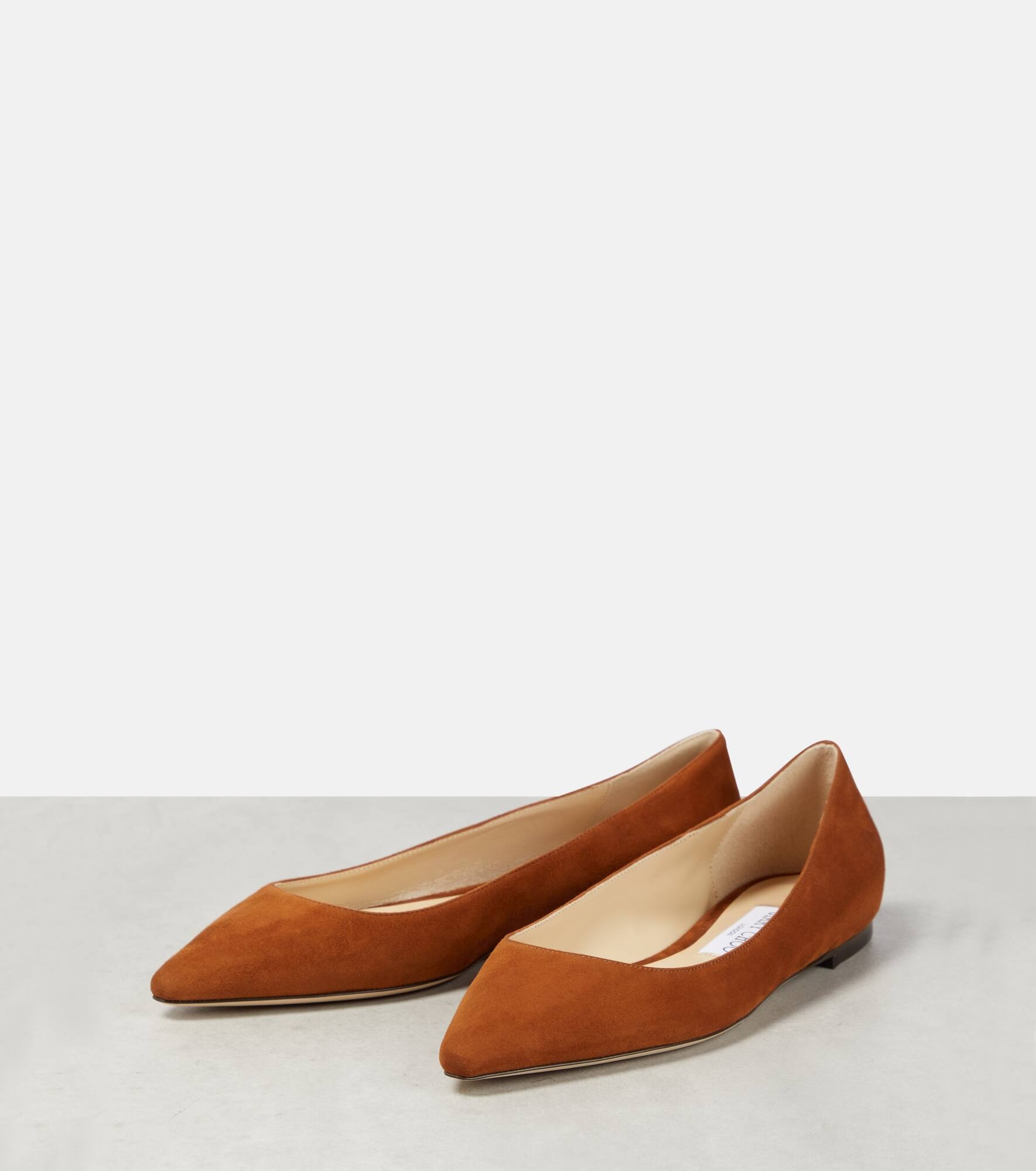 Romy suede ballet flats - 5