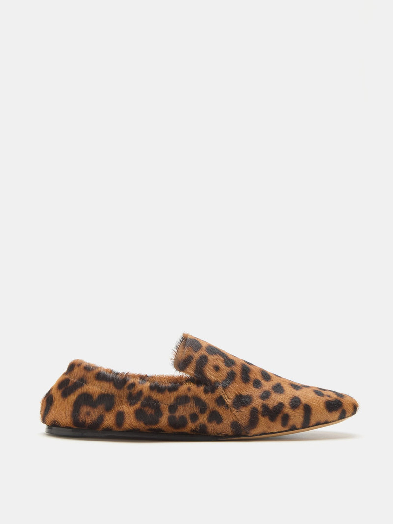Orlando Moccasin / Leopard Calf Hair 1