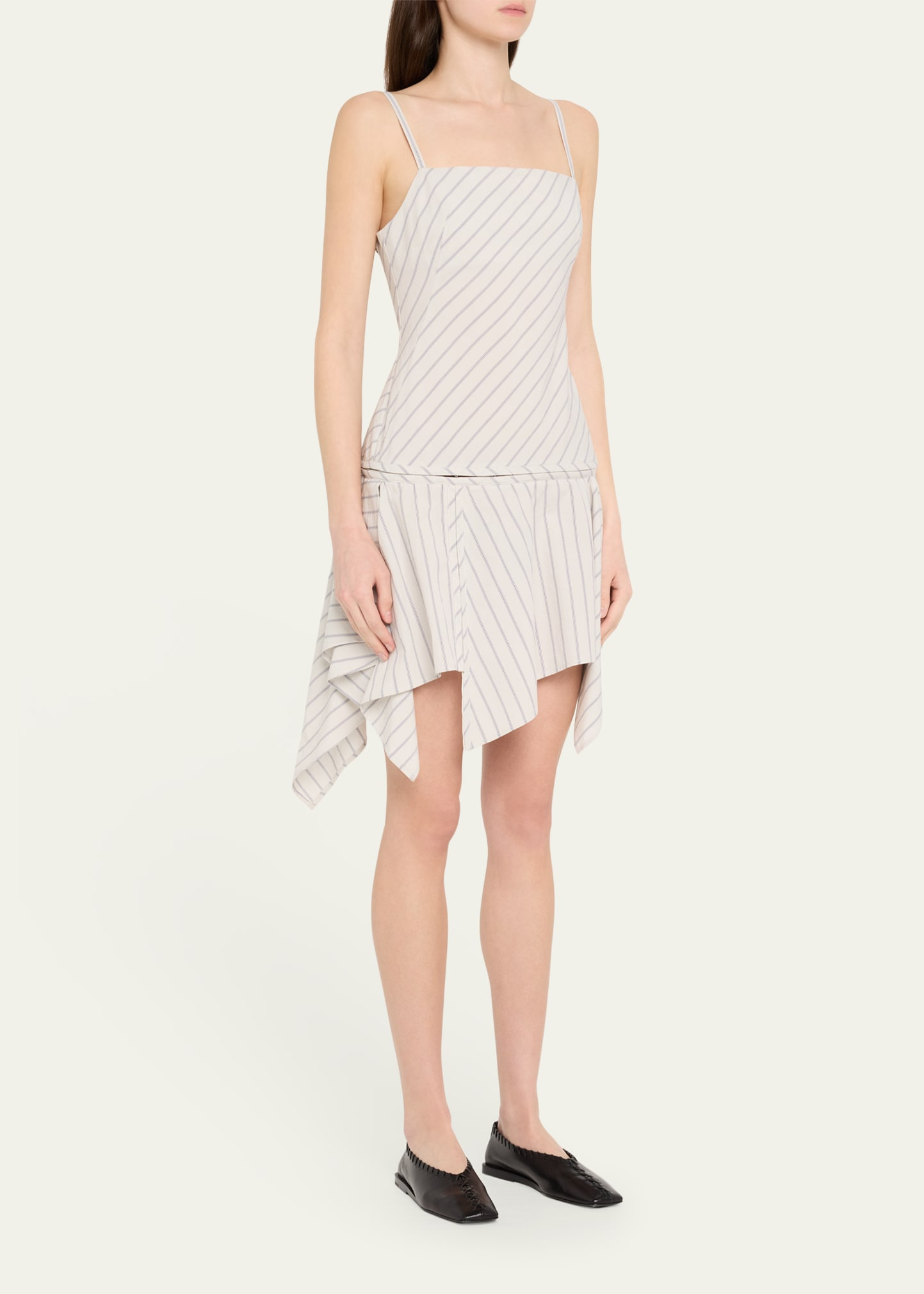 Stripe Hooks Mini Dress - 4