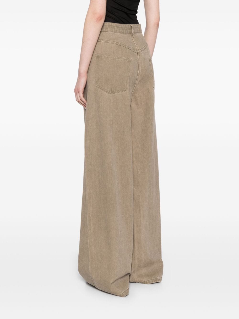 oversized drop jeans - 4