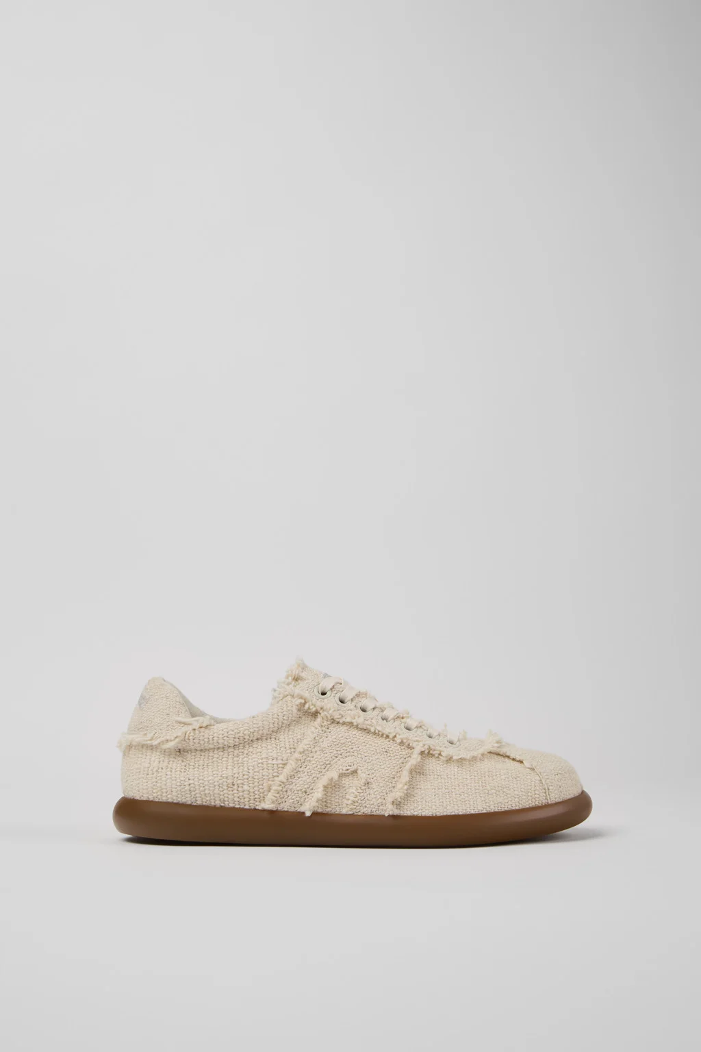 Pelotas Soller x EFI Beige Organic Cotton Sneakers for Women. - 1