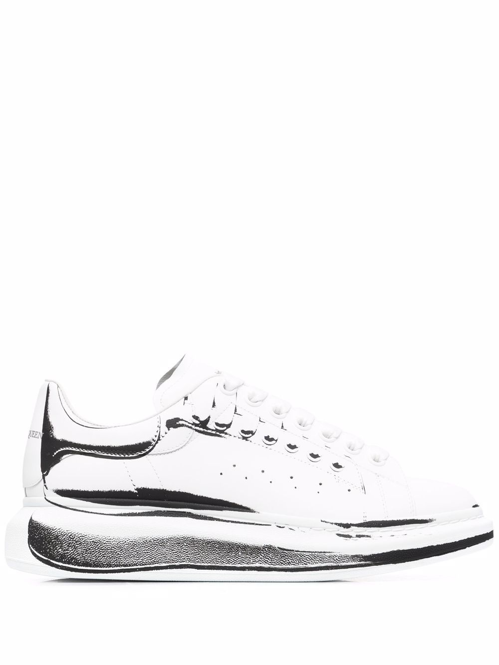 Oversized stamp sneakers - 1