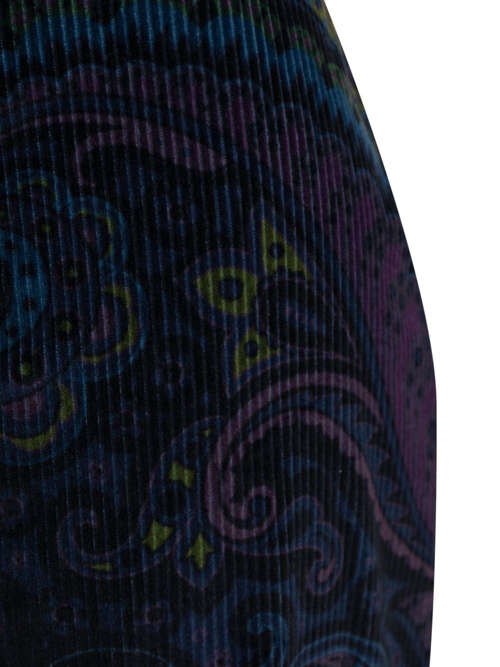 paisley-print flared trousers - 3