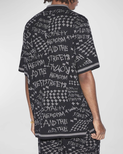 Ksubi Men's Heroism Knit Resort Shirt outlook