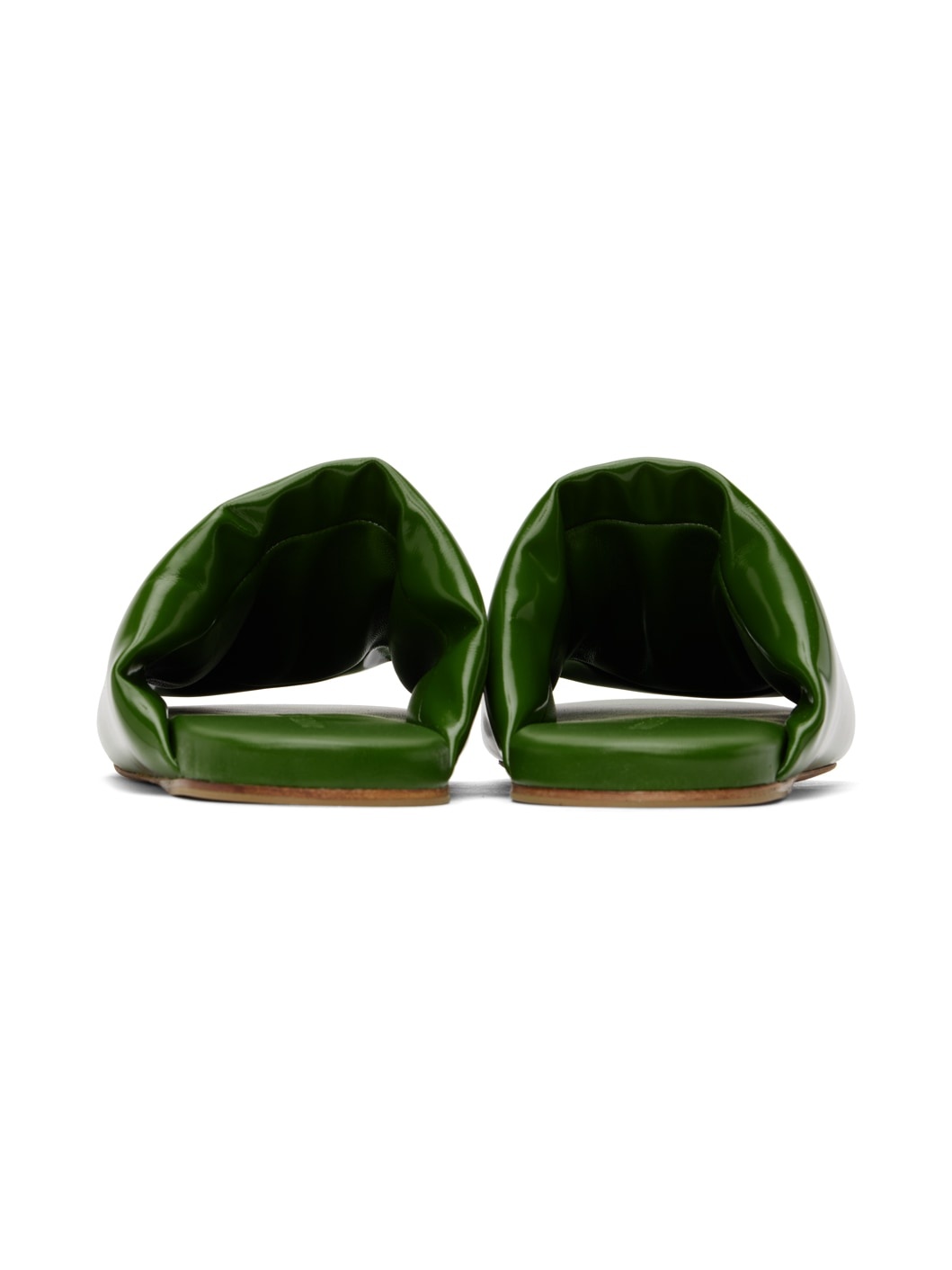Green Cushion Slides - 2
