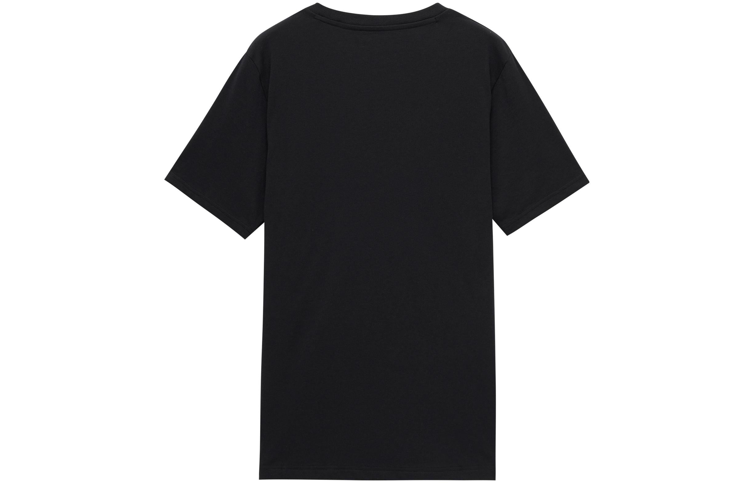 New Balance Round Neck Sports Tee 'Black White' MT31909-BK - 2