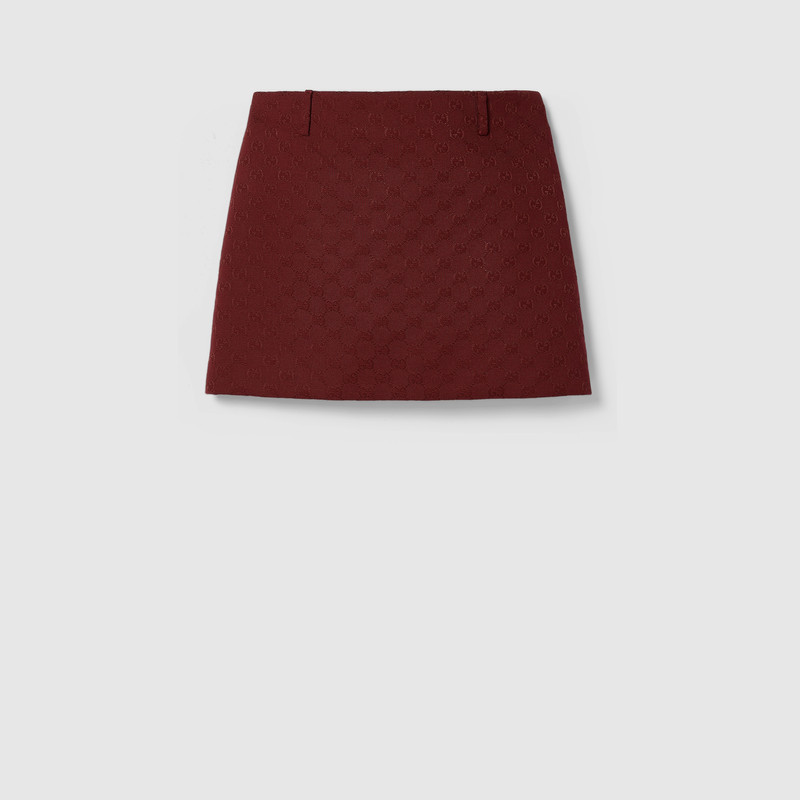 Original GG canvas mini skirt 1