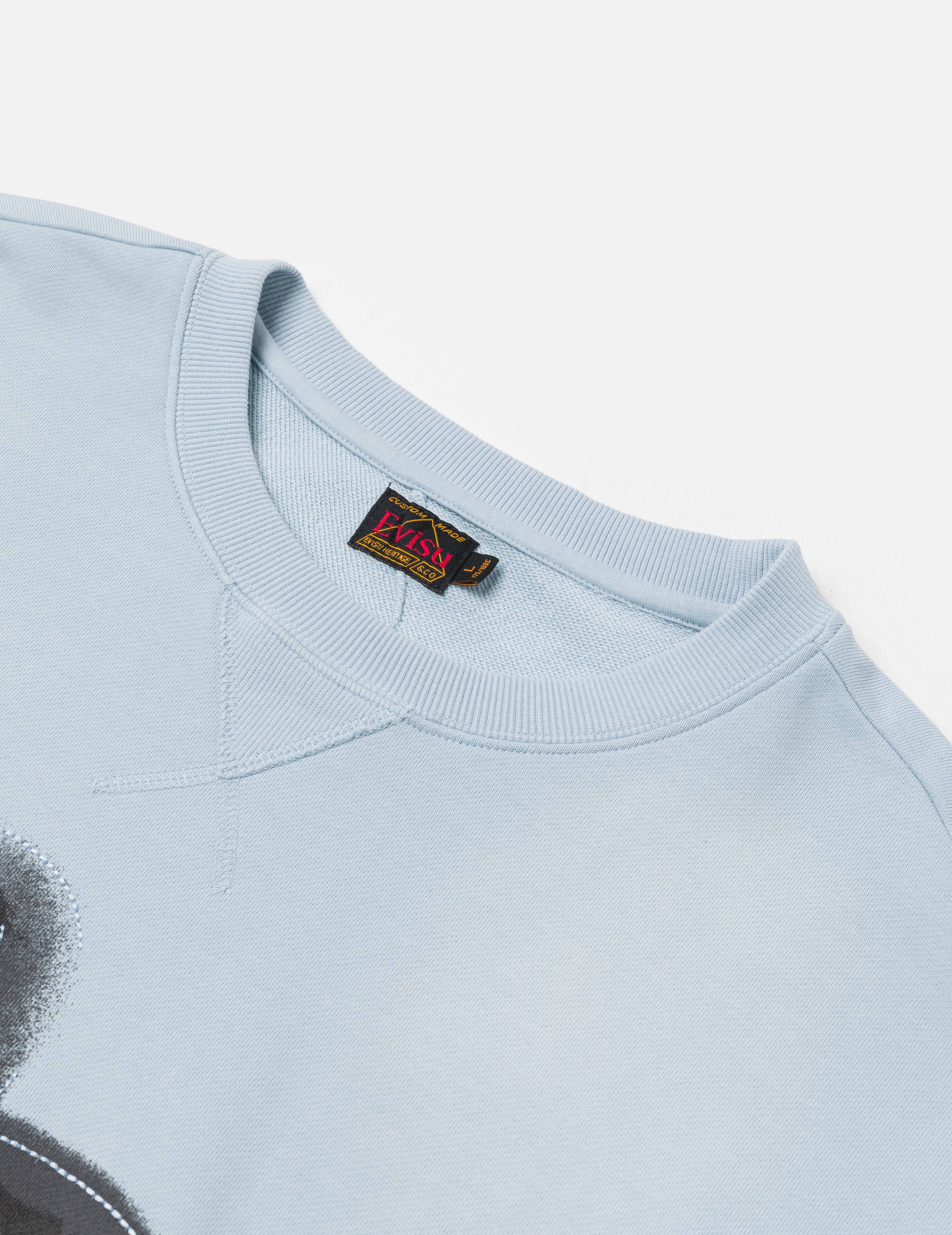 Logo and Seagull Print Relax Fit Sweatshirts - 6