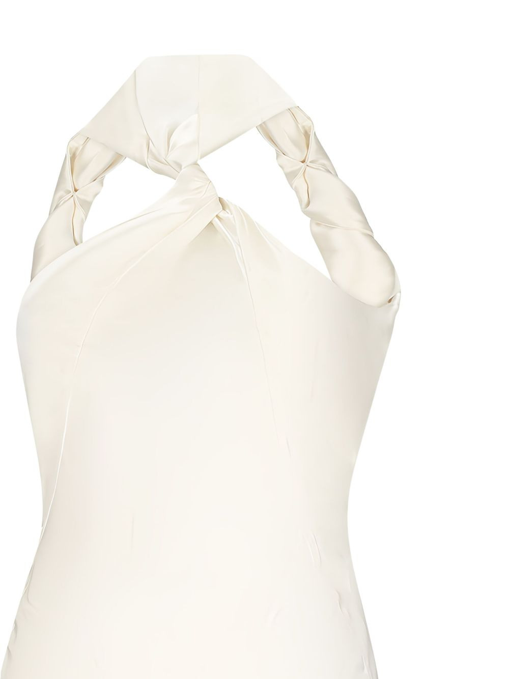 knot-detail maxi dress - 3