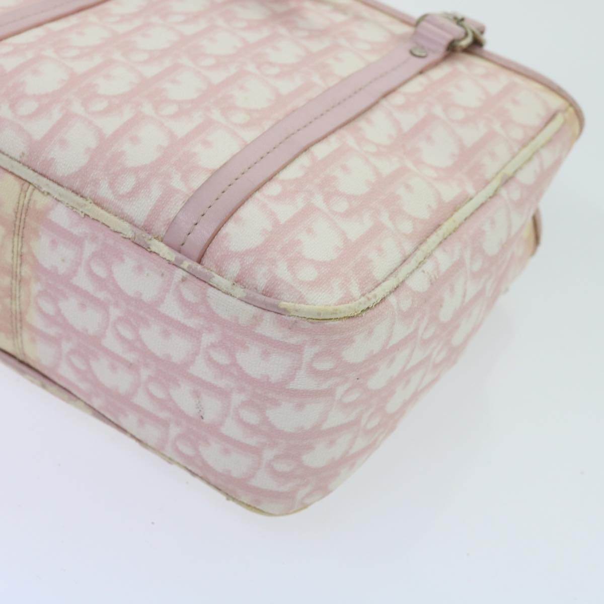 DIOR Trotter Romantic Hand Bag Leather Pink 09 Bo 09 Bo - 15