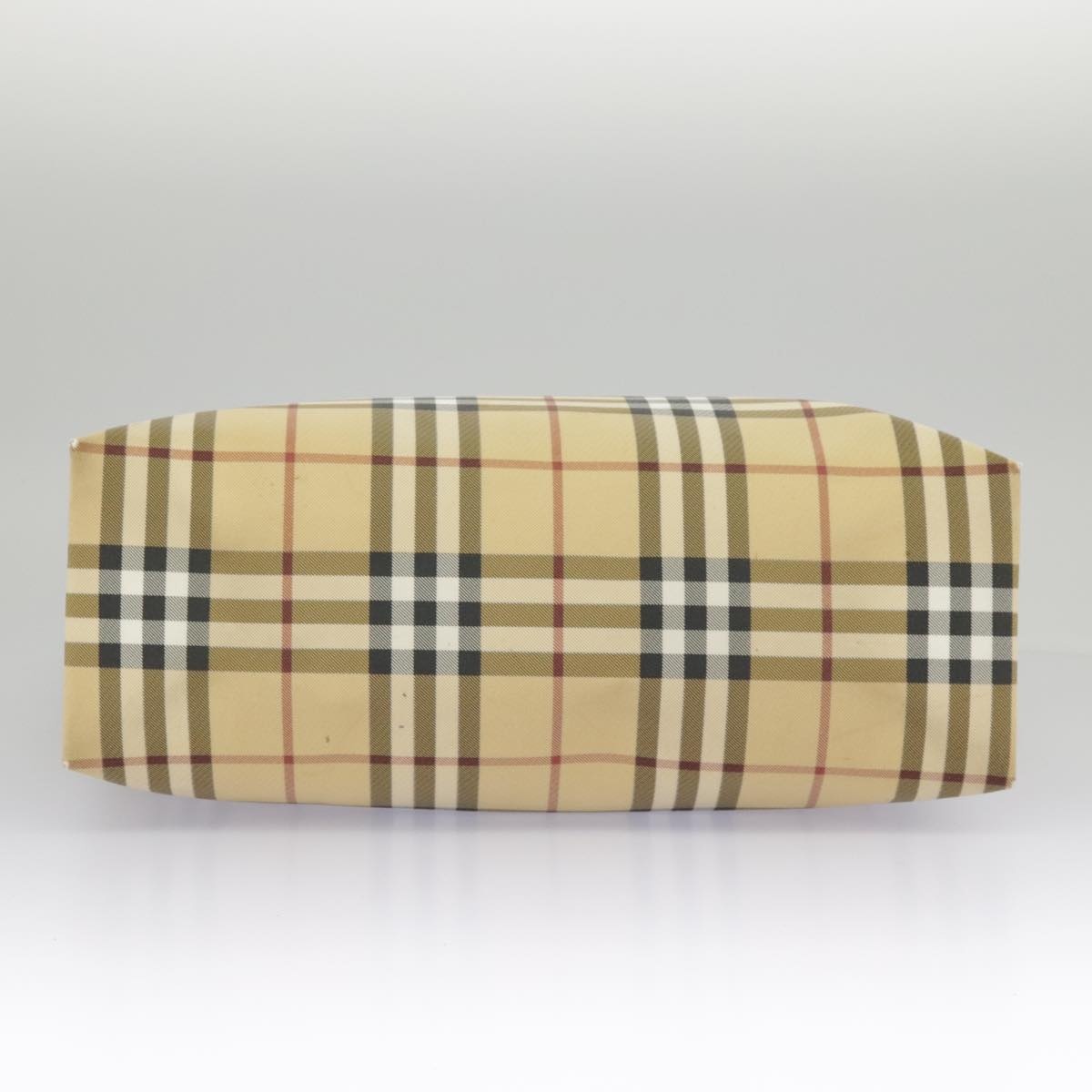 Burberry Nova Check Tote Bag Pvc Beige - 5
